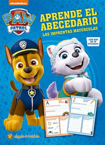 paw patrol aprende el abecedario